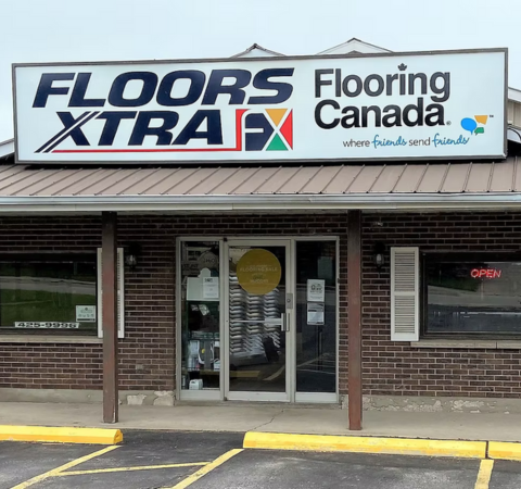 Outside view of floor trader showroom